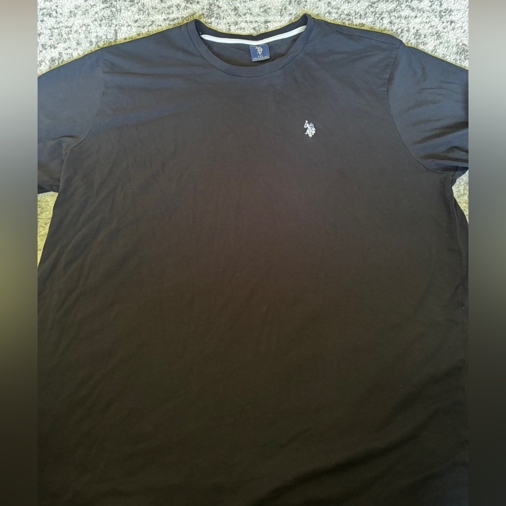 U.S. Polo Assn. Classic Crew Neck T-Shirt Black Size: XXL Men's